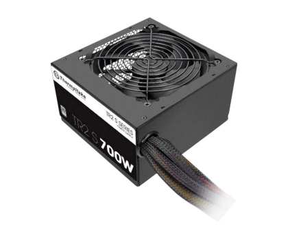 Zasilacz THERMALTAKE TR2 S Black 700W (80+ 230V EU, 2xPEG, 120mm, Single Rail) PS-TRS-0700NPCWEU-2